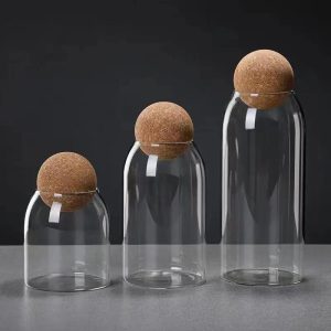 Glass Canister small medium large