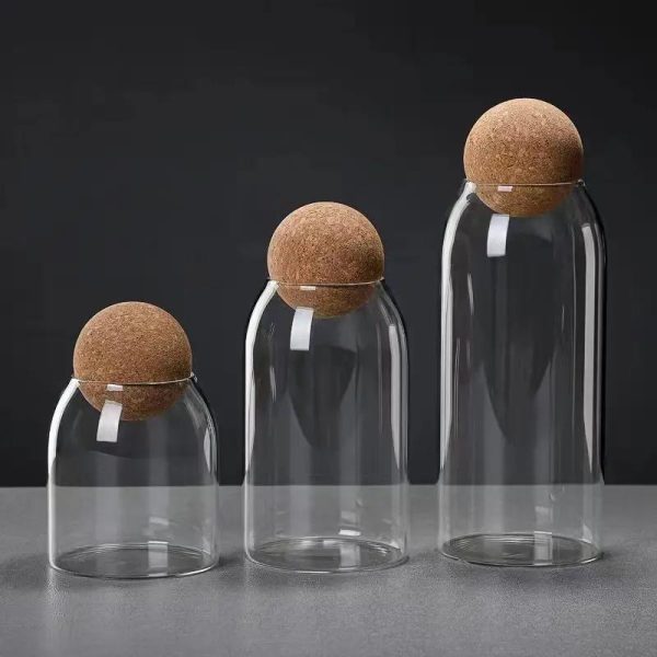 Glass Canister small medium large