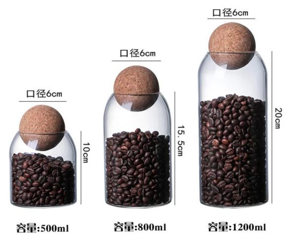 Glass Canister small medium large - Image 2