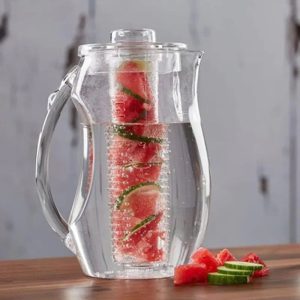 Acrylic Jug with fruit cylinder
