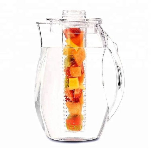 Acrylic Jug with fruit cylinder - Image 2