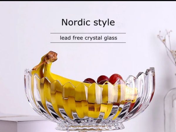 Glass Fruit basket/ Bowl - Image 2