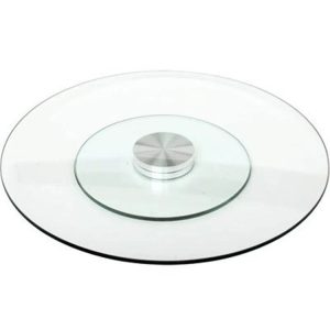 Revolving Glass Cake Stand