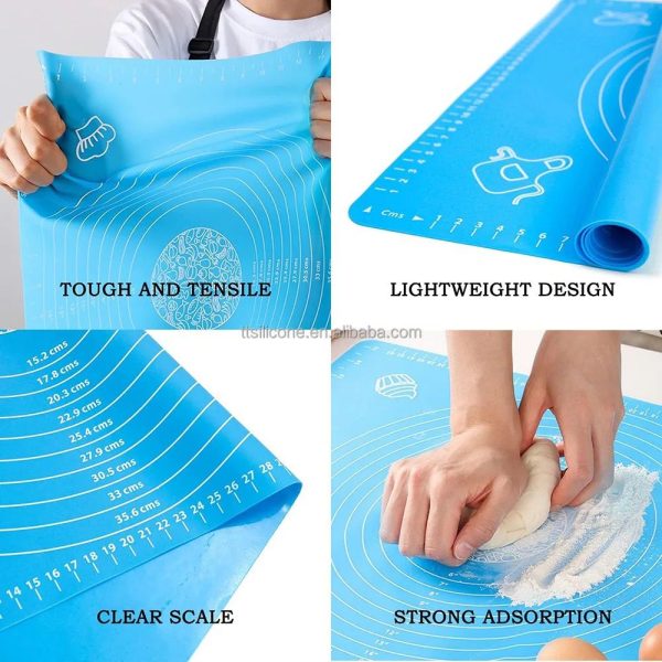 Silicone Baking Mats MOQ 100 pcs per color . FOB 🇨🇳 $1.00