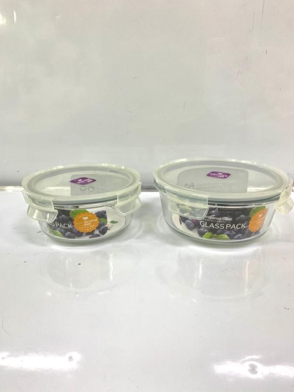 Large Round Glass Containers MOQ 200pcs each size. FOB 🇨🇳 $1.15