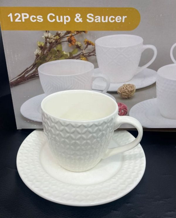 Ceramic Cup and Saucer MOQ 180 sets. FOB 🇨🇳 $4.60 per set - Image 4