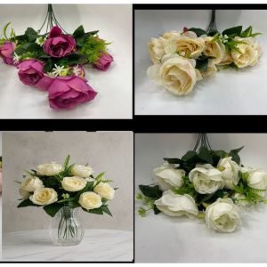 Artificial Peonie Bunch MOQ 120 each color. FOB 🇨🇳 $1.00