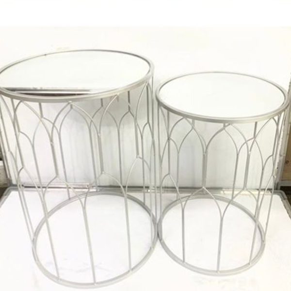 2 PCs Marble Top Black Table Set MOQ 24 sets. FOB 🇨🇳 $20.00 - Image 3