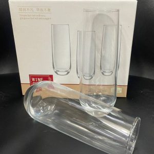 54pcs stemless flute glasses