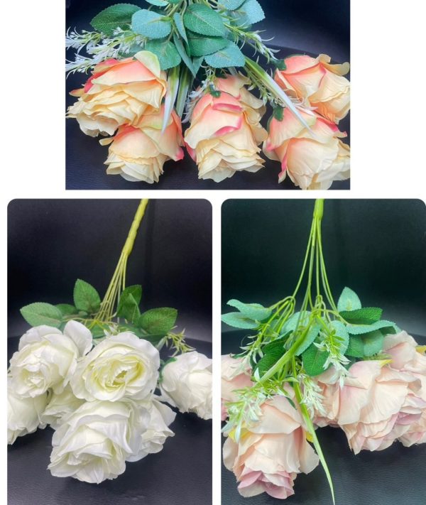 Flower bunch. 7 head. 40cm stem!