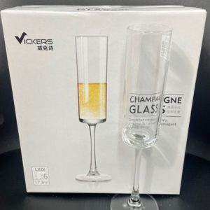 6pc Champagne Glass!