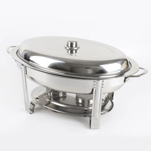Oval chafing dish