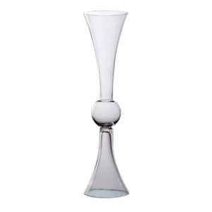 Glass Bow Vase 60cm