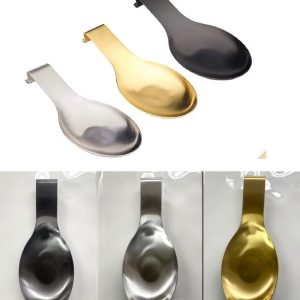 Flat spoon rest