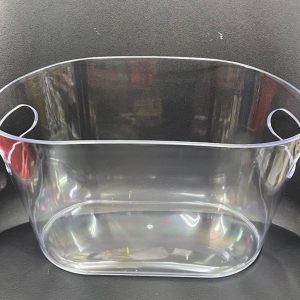 Acrylic Oval clear Ice Bucket