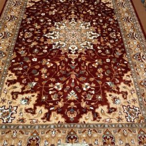 Hand Knotted Wool/Silk Carpets Rugs