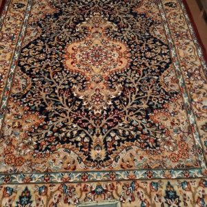 Hand Knotted Wool/Silk Carpets Rugs