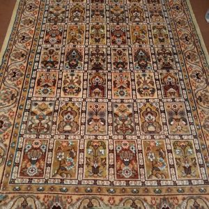 Hand Knotted Wool/Silk Carpets Rugs