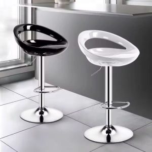 Bar Stool Cut Plastic White