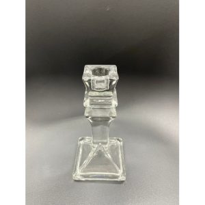 Candle Holder Glass 15cm