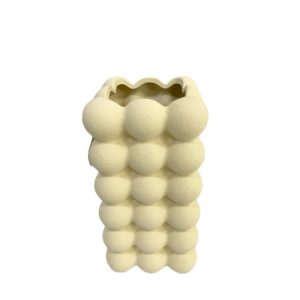 Ceramic Vase SQ White