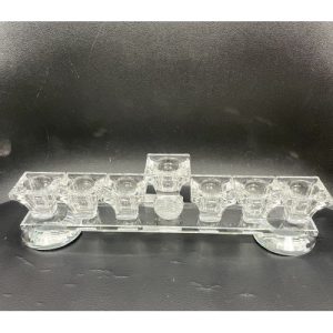 Glass Candle Holder 27cm