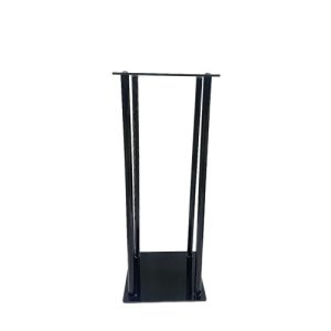Acrylic Plinth Black 24*60cm