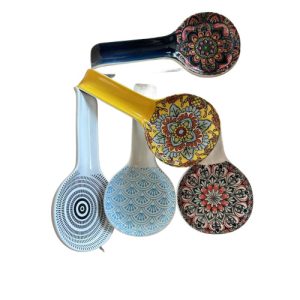 Ceramic Spoon Rest Multi