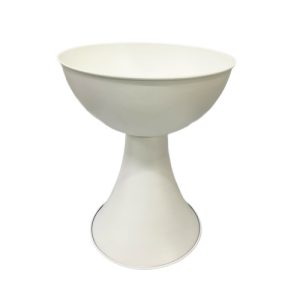 Metal Bowl White